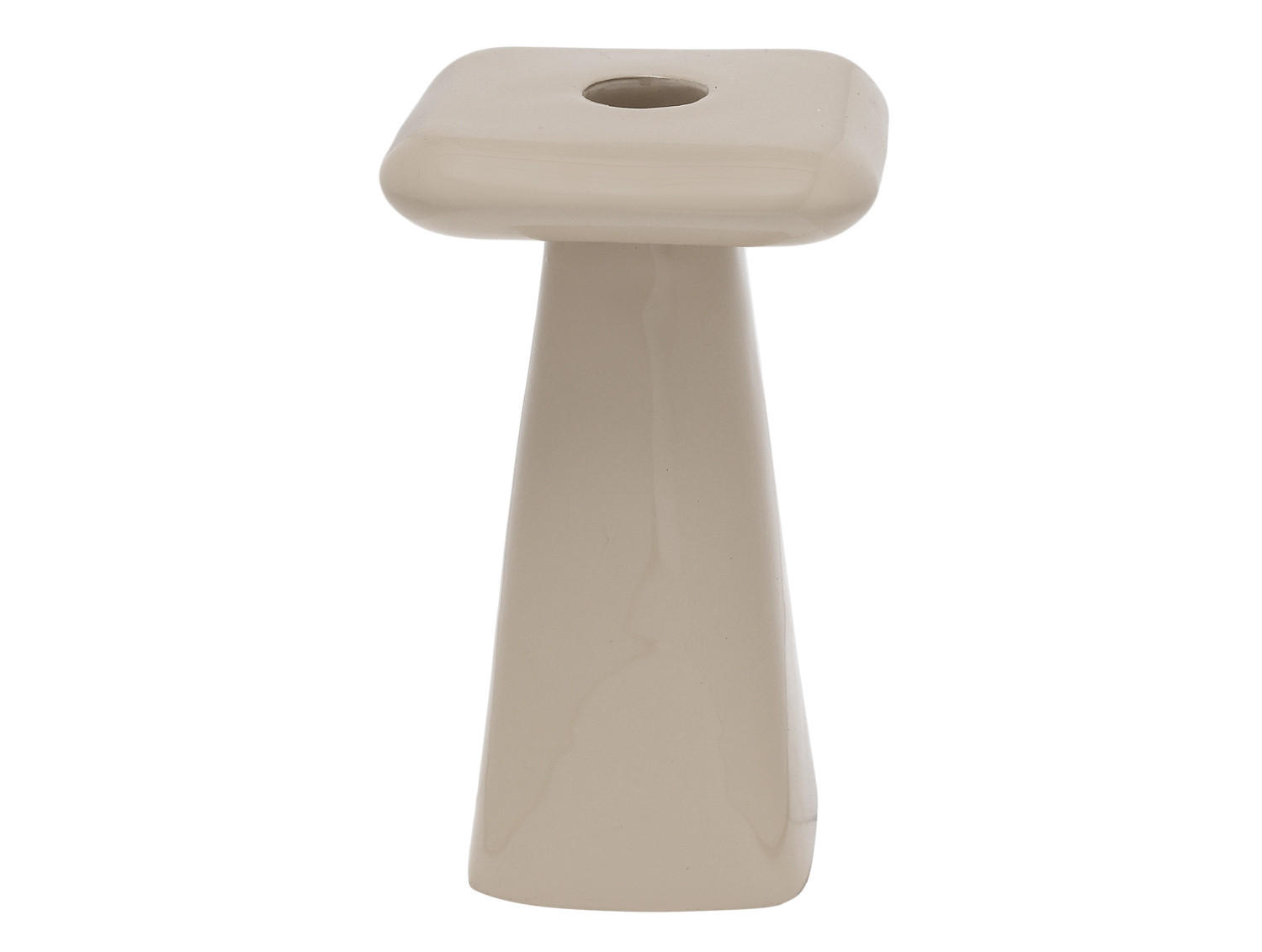 KERZENHALTER Roca Grau 9/9/15 cm - Grau, Metall (9/15/9cm) - Present Time