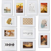 BILDERRAHMEN Sunligth Weiß 12tlg - Weiß, Kunststoff (23/19/24cm) - BoMoe