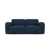 SOFA Molino aus Boucle dunkelblau 2 Sitzplätze - Dunkelblau, Textil (95/72/170cm) - Micadoni