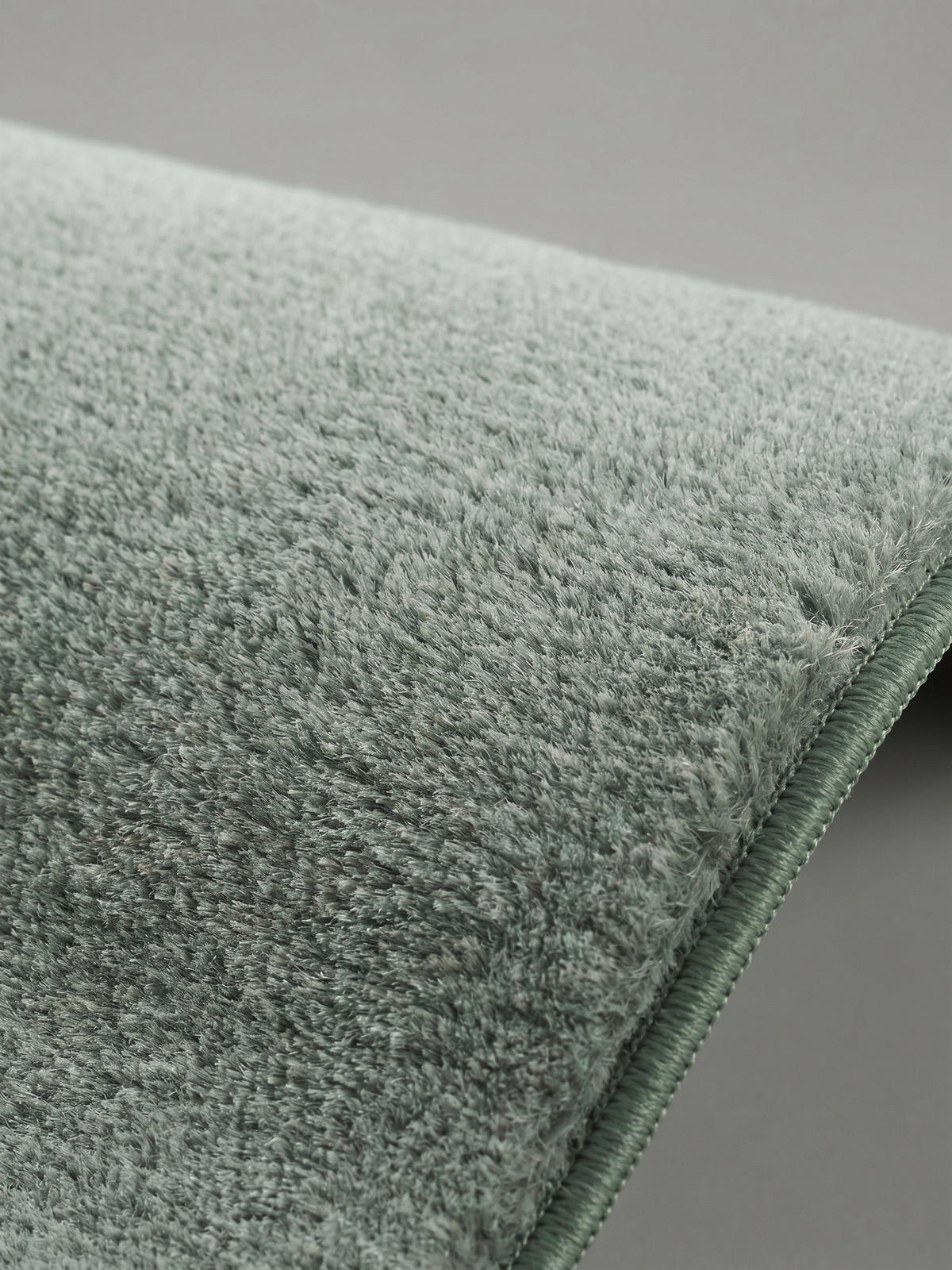 KURZFLORTEPPICH Antirutsch Uni RUTOR Polyester Grün 120 x 160 cm - Grün, Textil (120/160cm) - KADIMA DESIGN