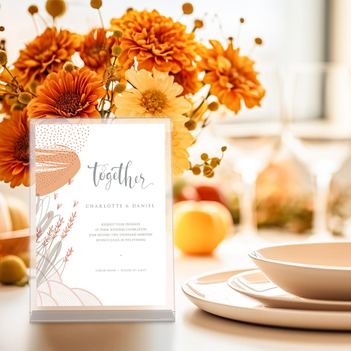 5XSTOLOVÝ stojan - priehľadné, plast (21/30.5/8cm) - Relaxdays