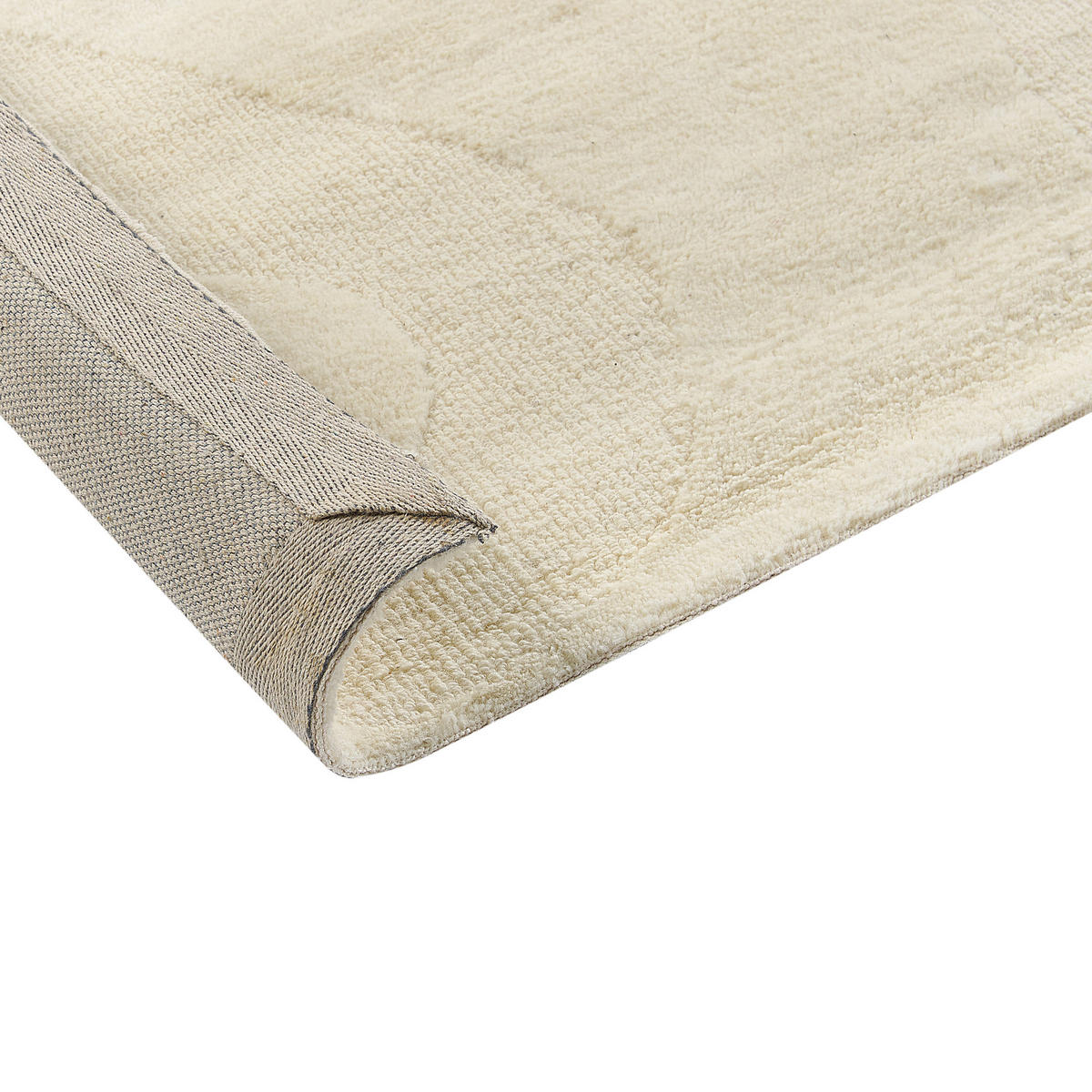 TEPPICH Beige 300/400 cm Wolle Sasnak - Beige, Textil (300/400cm) - Beliani