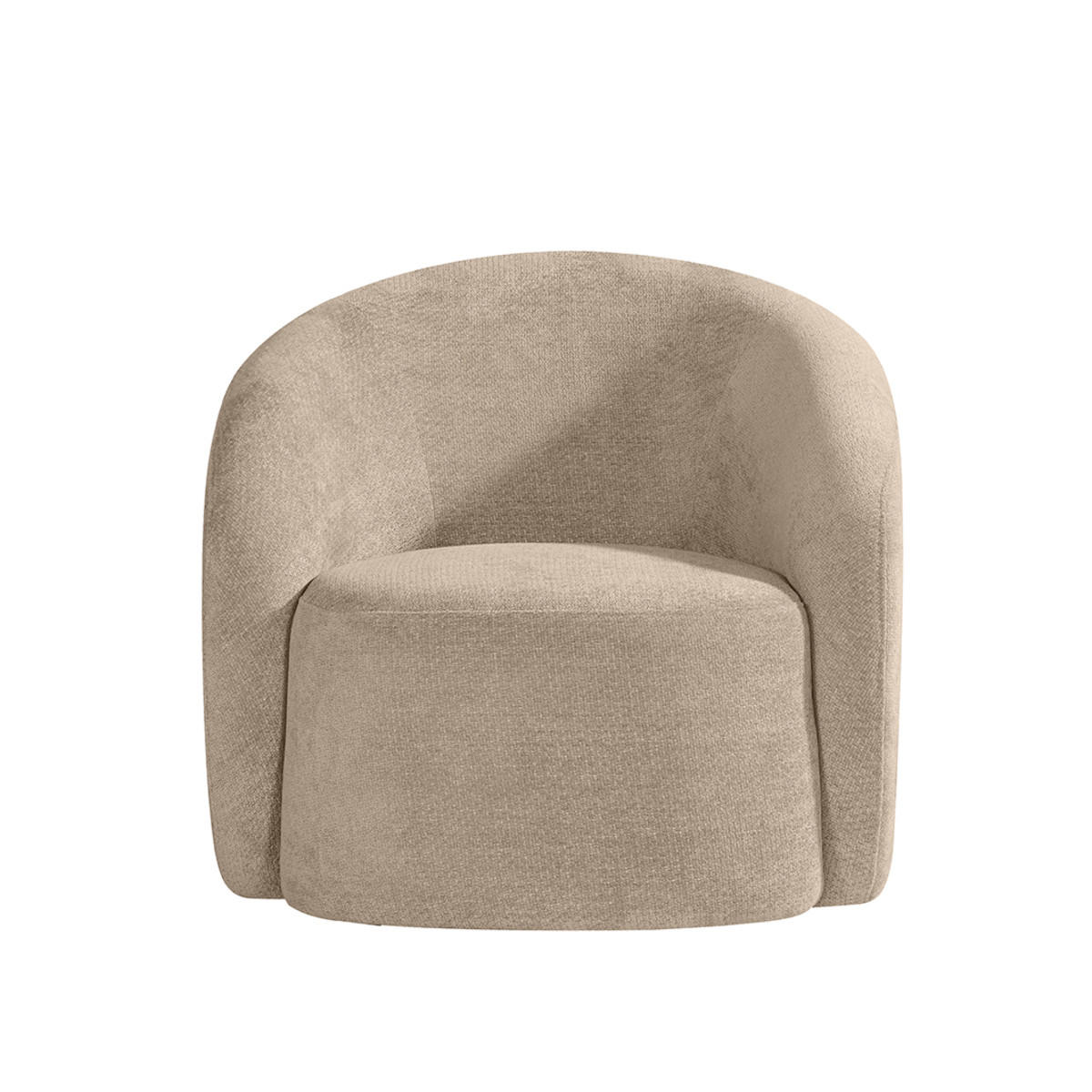 SESSEL Alby Beige 88/82/81 cm - Beige, Textil (82/81/88cm) - LABEL51