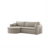 ECKSOFA Feliz In Faro - Beige, Holzwerkstoff/Textil (160/250cm) - Fun Möbel