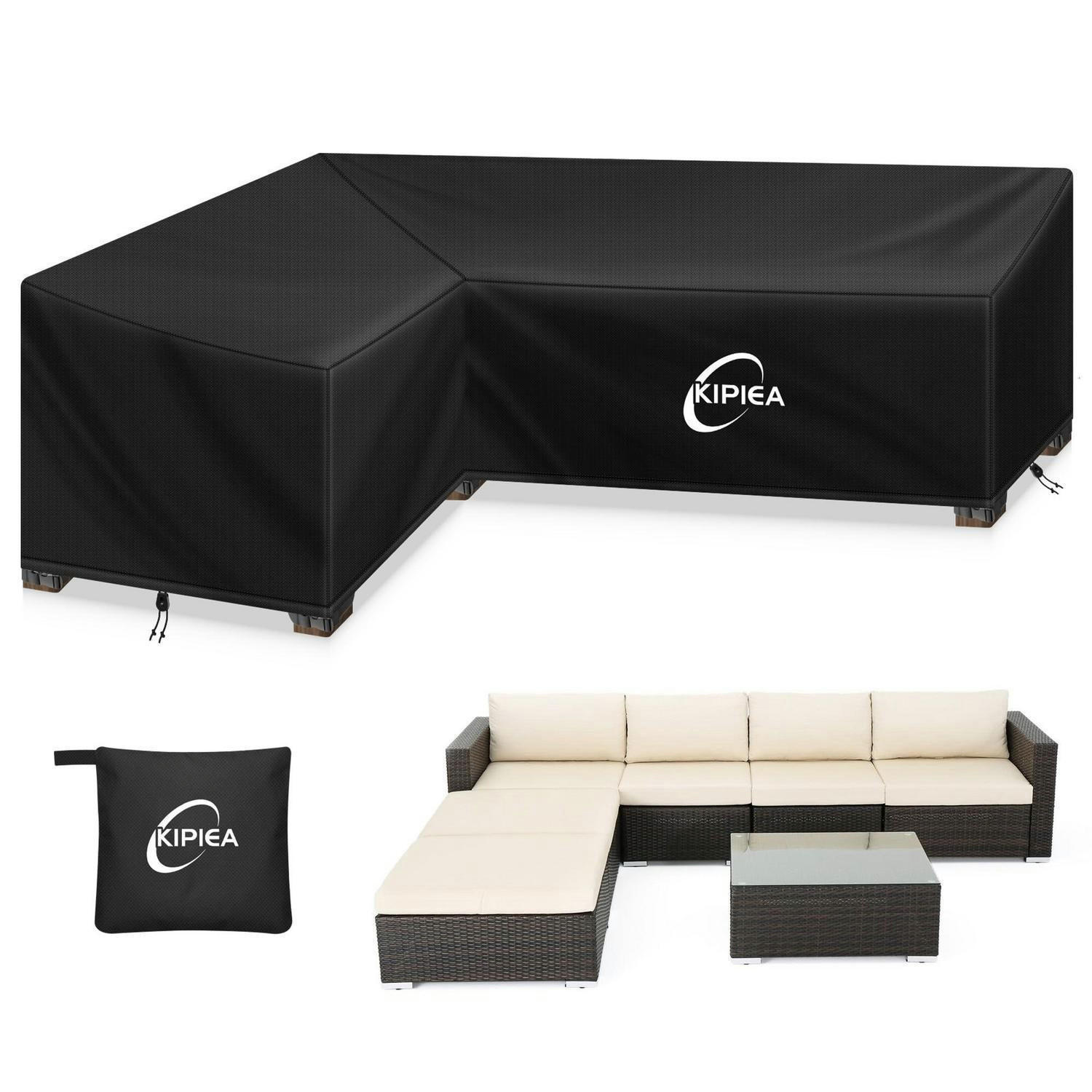 XXXLutz Abdeckung Schwarz 229x85x305 cm