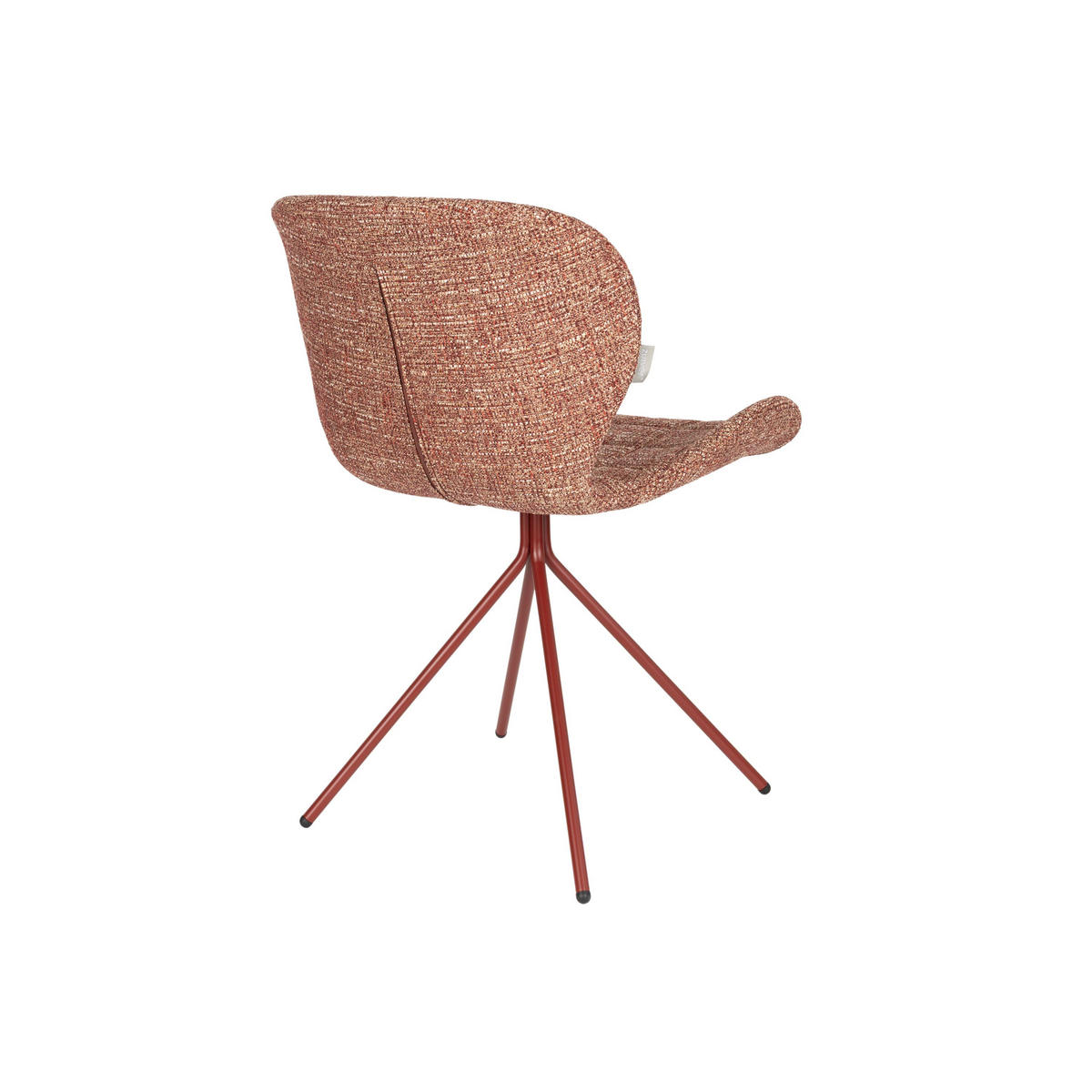 ESSZIMMERSTUHL OMG Rot - 2 er Set - Rot, Kunststoff (51/79/59cm) - Zuiver