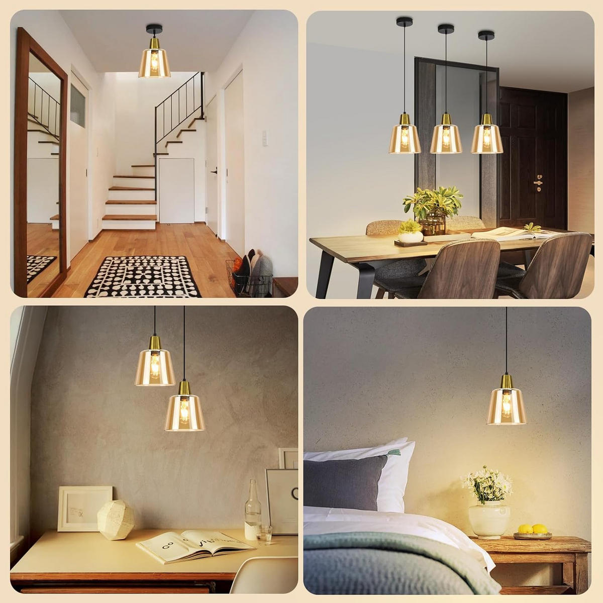 KRONLEUCHTER Brilhild 18.5/18.5/146.5 cm - Schwarz, Metall (146.5/18.5/18.5cm) - ZMH