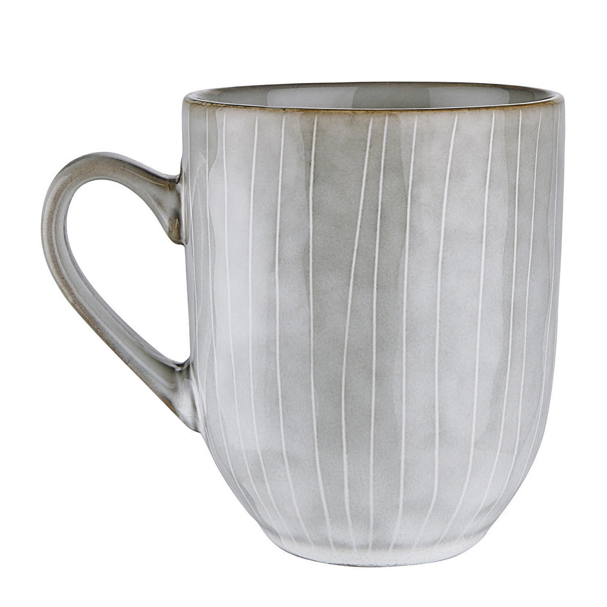 GESCHIRR-SET (16-teilig) Henley - Grau, Keramik (27/2/27cm) - Butlers