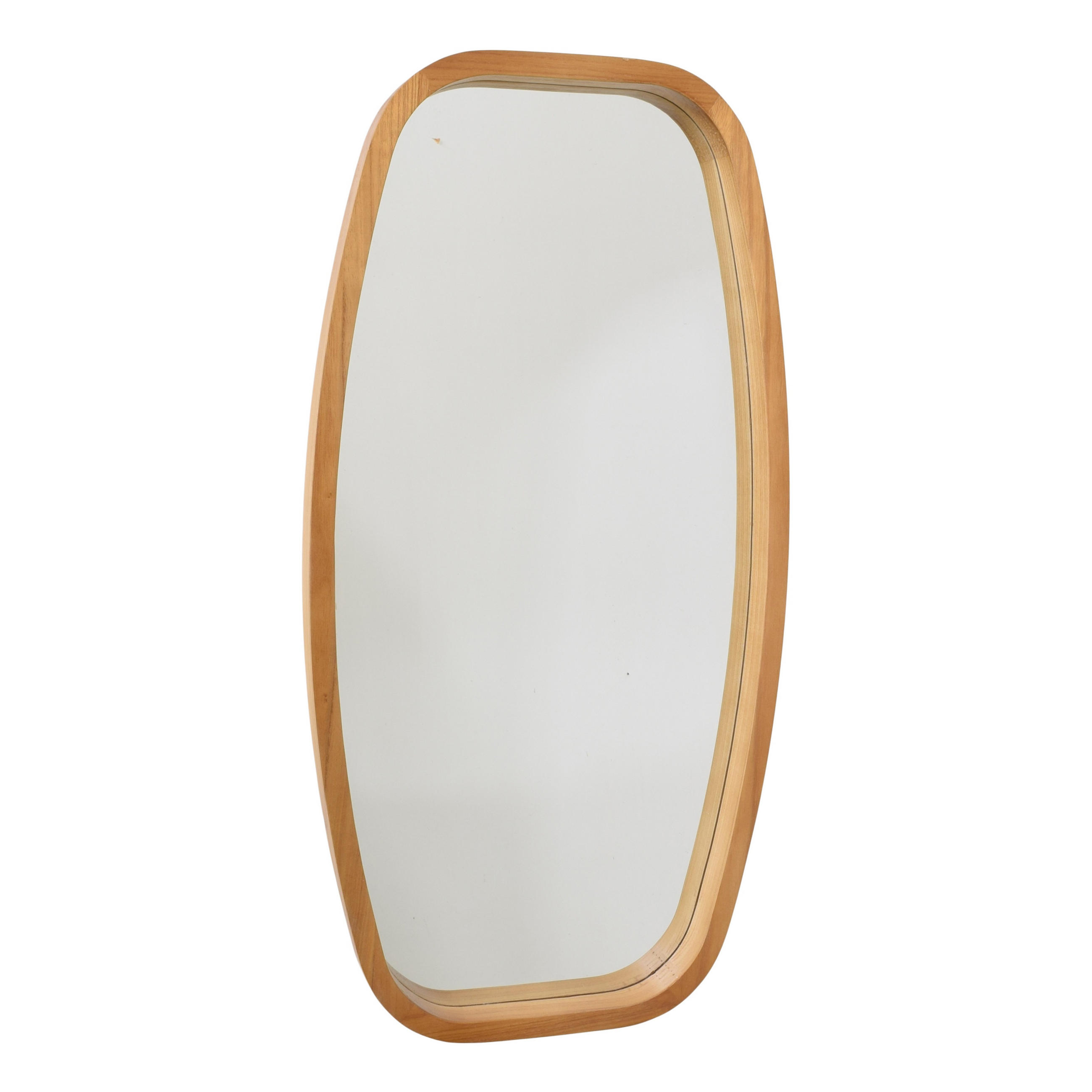 WANDSPIEGEL Eva - Eiche Bianco, Metall (40/80/3cm)