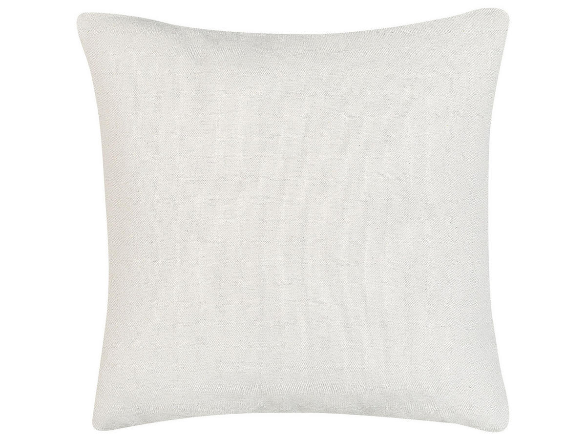 DEKOKISSEN 2er-Set Beige 45/45 cm Wakad - Beige, Textil (45/45cm) - Beliani