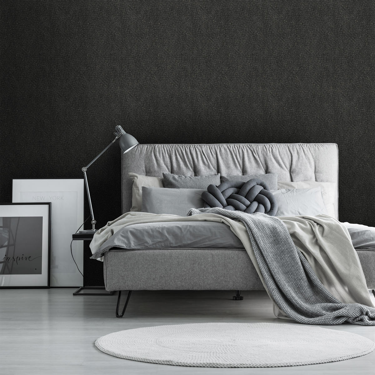 VLIESTAPETE - Geflechtstruktur Braun - Braun, Papier/Kunststoff (52/1000cm) - Easy Decor