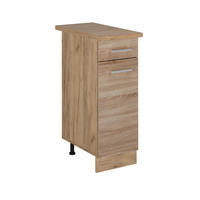 SPODNÍ SKŘÍŇKA KUCHYŇSKÉ LINKY R-Line Sonoma - medově dubová/Sonoma dub, kompozitní dřevo (30/81.6/60cm) - Vicco