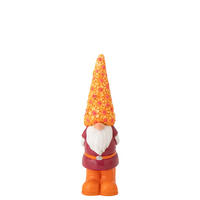 DEKOOBJEKT KOBOLD BLUMENHUT - Multicolor, Glas/Naturmaterialien (15/61/19cm) - J-Line