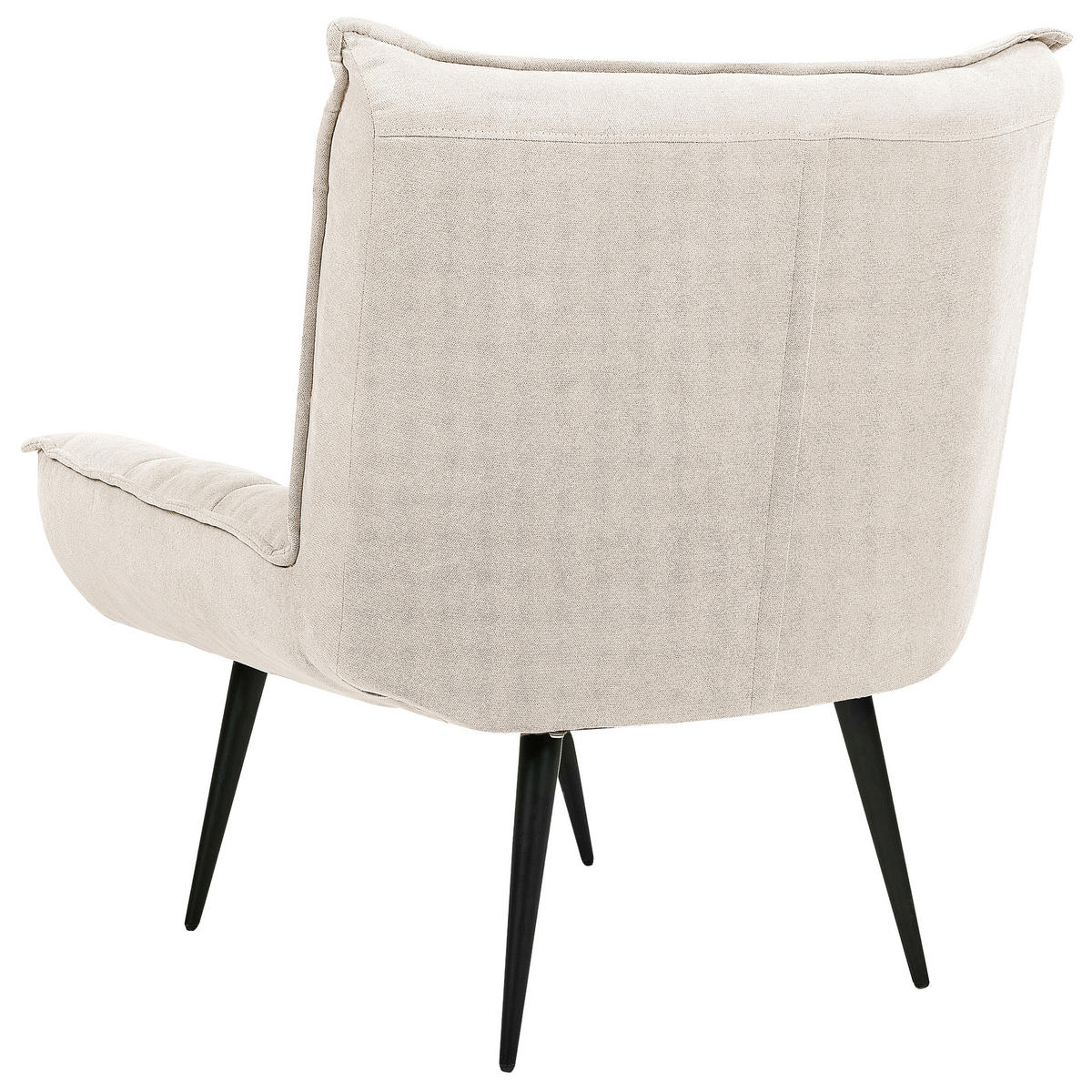 SESSEL Polsterbezug Beige Alvesta - Beige, Textil (73/92/79cm) - Beliani