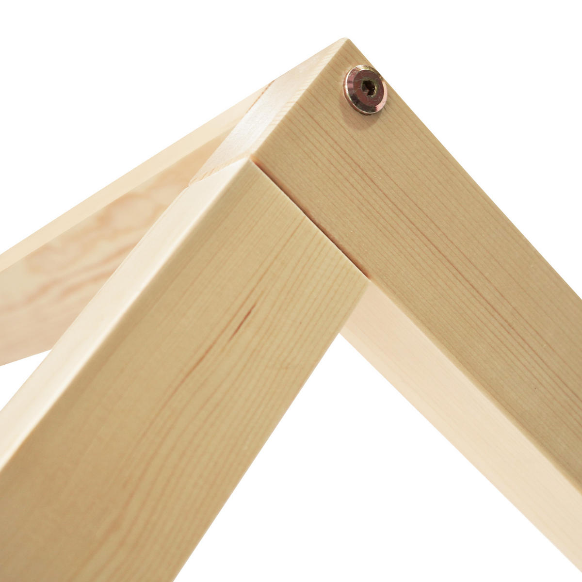 ETAGENBETT 90/200 cm Hausform Weiß mit großen Schubladen - Weiß, Holz (90/200cm) - OKWISH