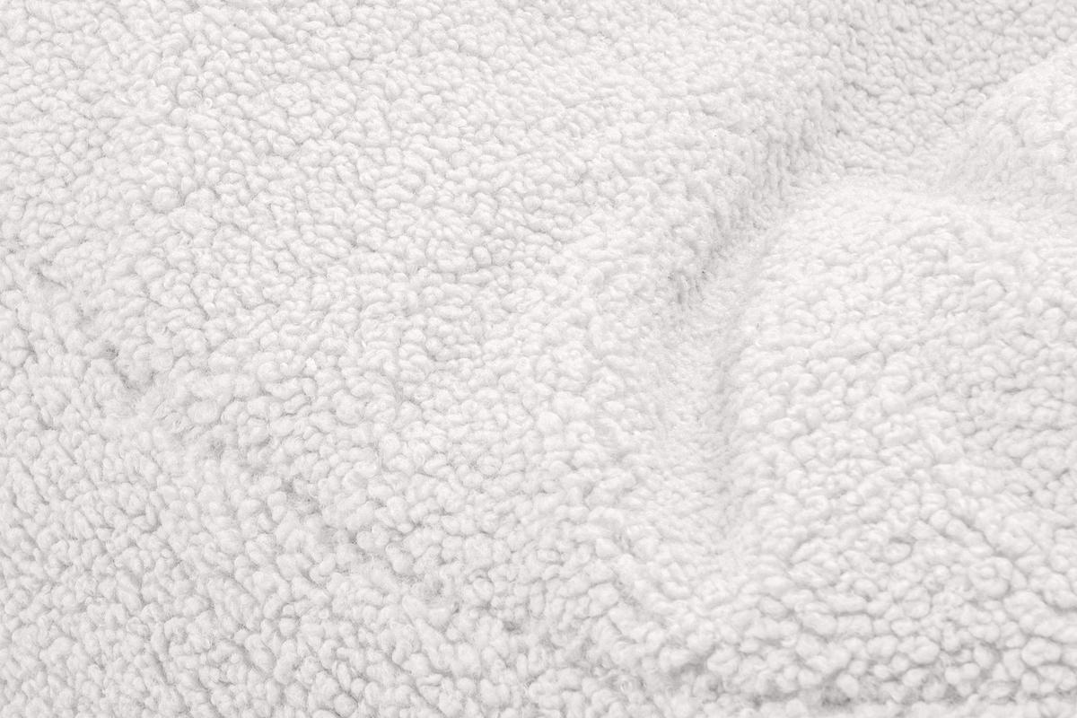 SITZSACK COSMO aus Bouclé, Hellgrau - Weiß, Textil (85/80/85cm) - KONSIMO®