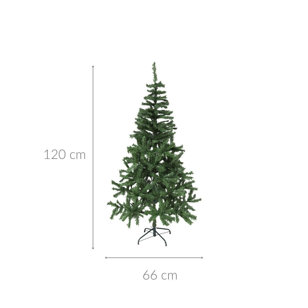 WEIHNACHTSBAUM Metallständer 120 cm - Grün, Kunststoff (66/120cm) - Fééric Lights and Christmas