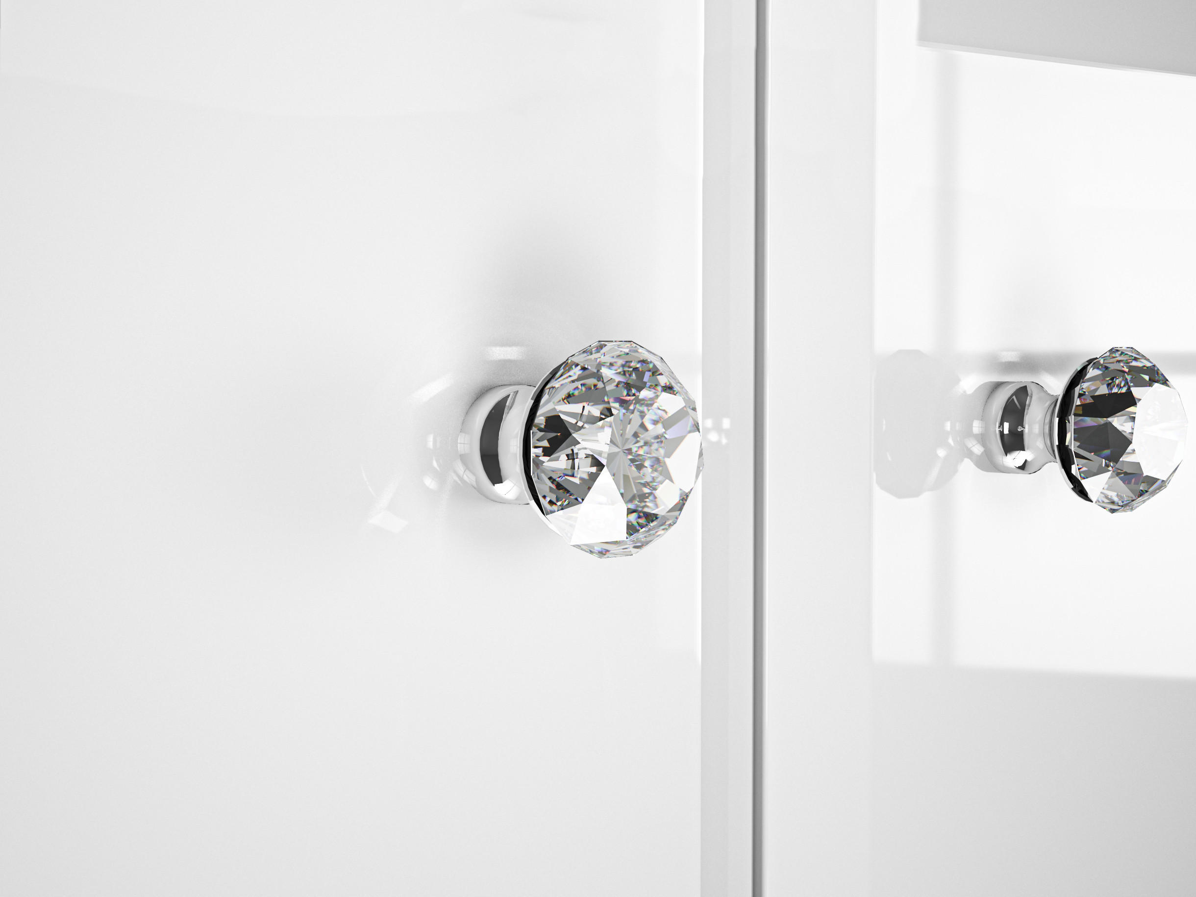 Thumbnail - Feldmann-Wohnen Wohnzimmer-Set, Weiß, Holz, 9 Fächer, 4 Schubladen, Quadratisch, 407x191x41 cm, Wohnzimmer, Wohnwände, W...