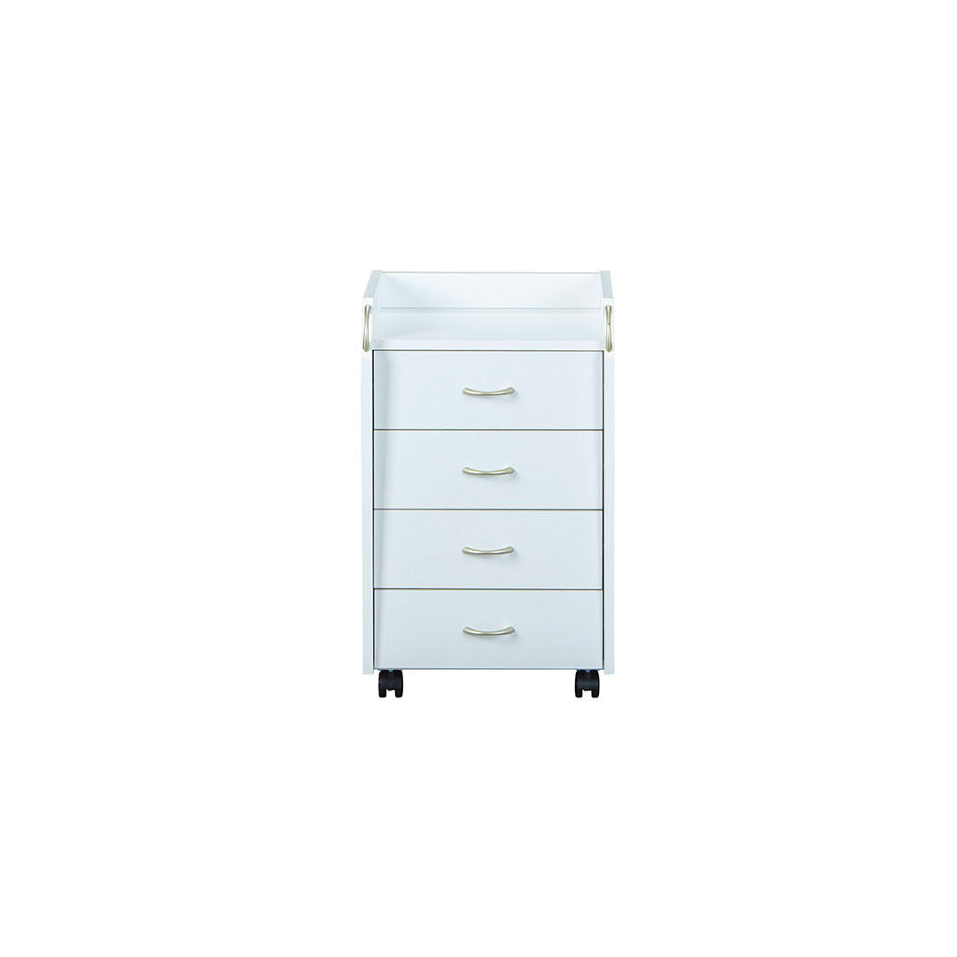 KOMMODE Weiß - Weiß, Holzwerkstoff (40/65/36cm) - ebuy24