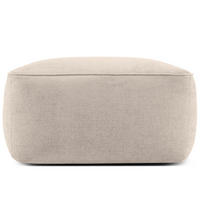 SITZHOCKER FUBBO, Cremig - Creme, Holz/Holzwerkstoff (80/44/80cm) - KONSIMO®
