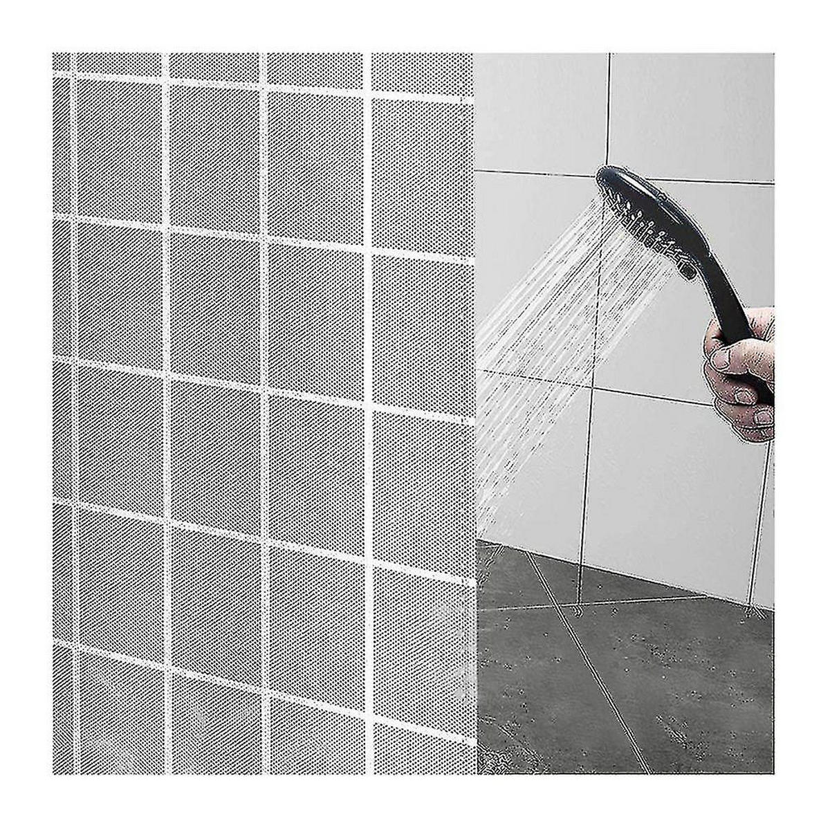DUSCHVORHANG Polyester schimmelresistent waschbar langlebig fürs Badezimmer - Grau, Kunststoff (180/180cm) - MCBOSON