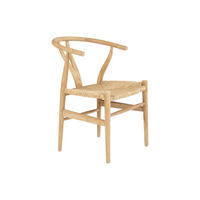 STUHL - Teakholz & Strohgeflecht - Naturfarben - POGIANA - Naturfarben, Holz (53/77/63cm) - Vente-Unique