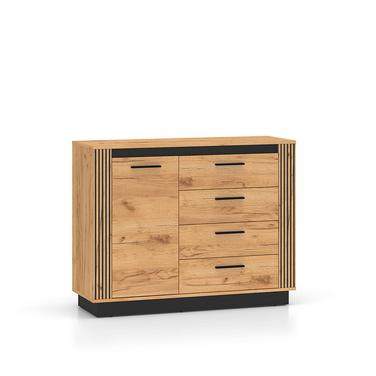 SIDEBOARD Solal Holz - Braun, Holzwerkstoff (115/90/40cm) - Petits-meubles