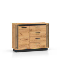 SIDEBOARD Solal Holz - Braun, Holzwerkstoff (115/90/40cm) - Petits-meubles