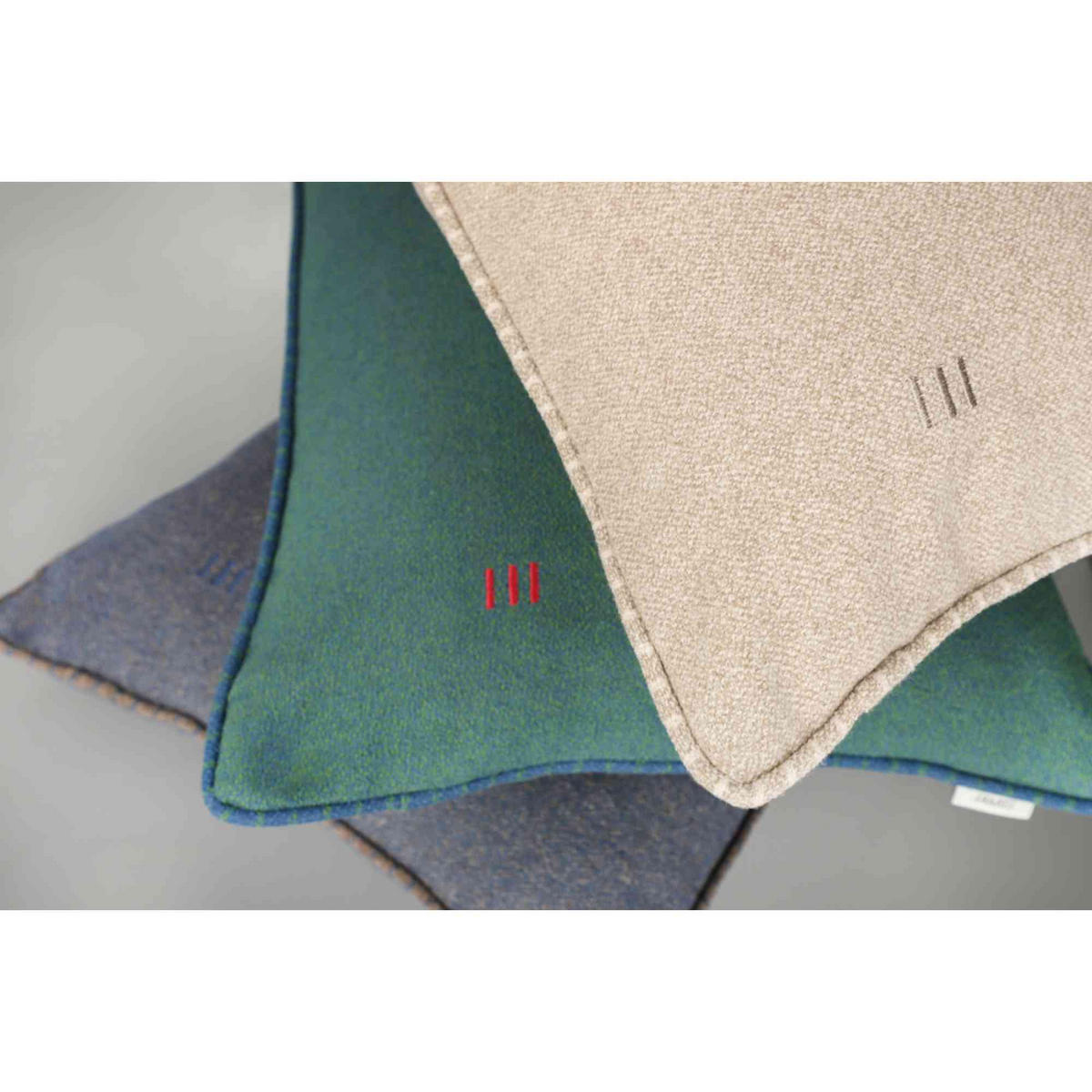 ZIERKISSENHÜLLE DEKOKISSENHÜLLE FUN 2er Set - Beige, Textil (58/38cm) - Esprit