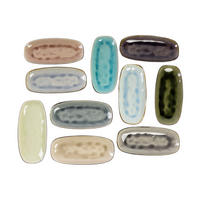 TAPAS bretter Streetfood 22.5 x 10 cm - 10 Stück - Multicolor, Keramik (11/2/23cm) - Cosy & Trendy