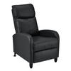 POLSTERSESSEL Bregenz Kunstleder Schwarz - Schwarz, Textil (60/102/92cm) - [en.casa]