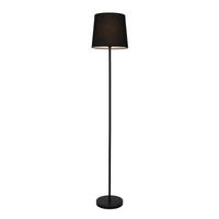 STEHLAMPE VANA - Schwarz, Stehlampe - Braun, Textil/Metall (28/28/150cm) - Home Deluxe