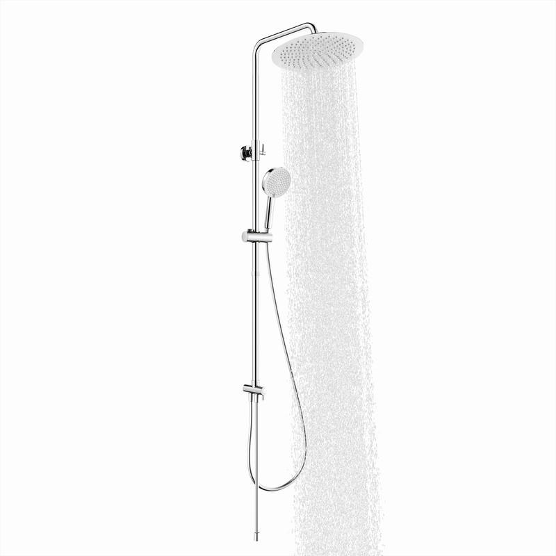Homelody Duschsystem Chrom 36.4x10.5x47.4 cm