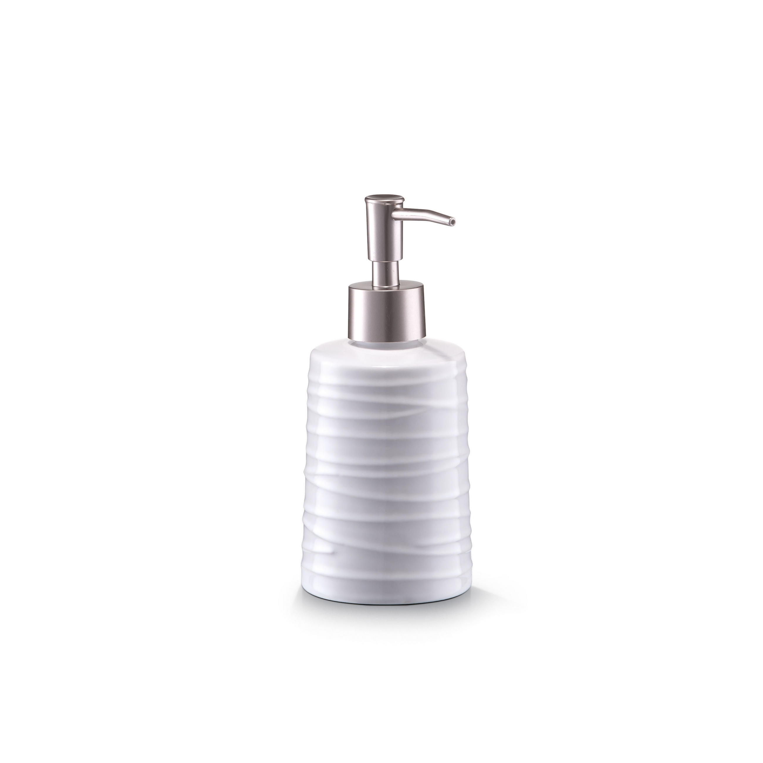 BADACCESSOIRESSET 4-tlg. - Keramik, Weiß - Weiß, Keramik (7.4/16/7.4cm) - Zeller Present