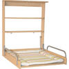 WANDWICKELREGAL Dschungelbaby - Naturfarben, Holzwerkstoff (66/78/76.5cm) - Roba