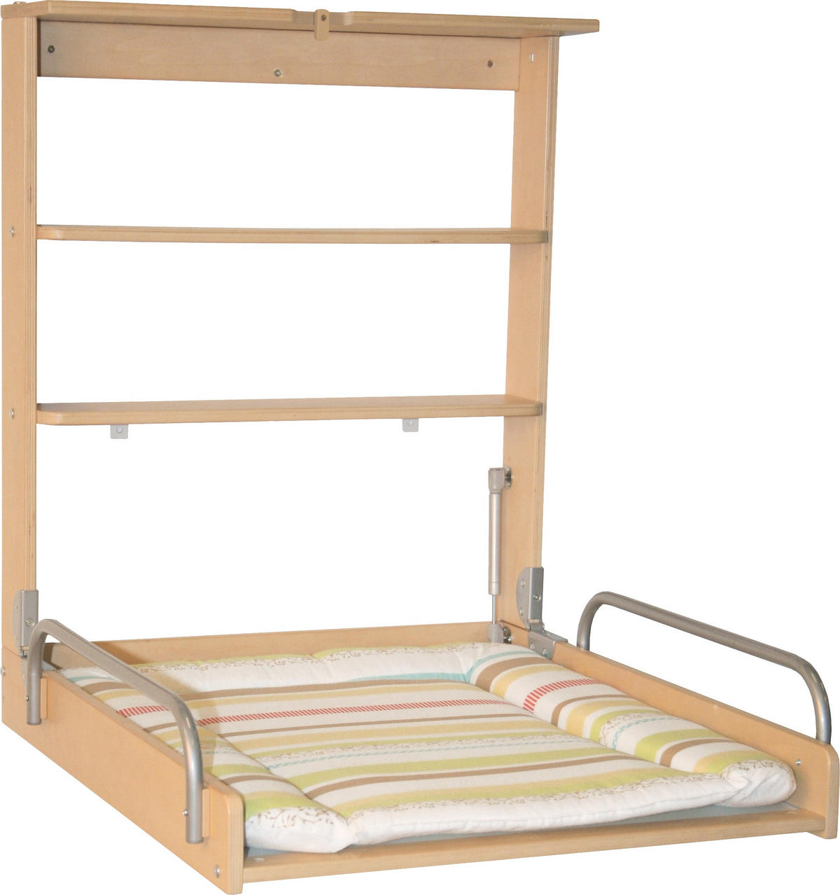WANDWICKELREGAL Dschungelbaby - Naturfarben, Holzwerkstoff (66/78/76.5cm) - Roba