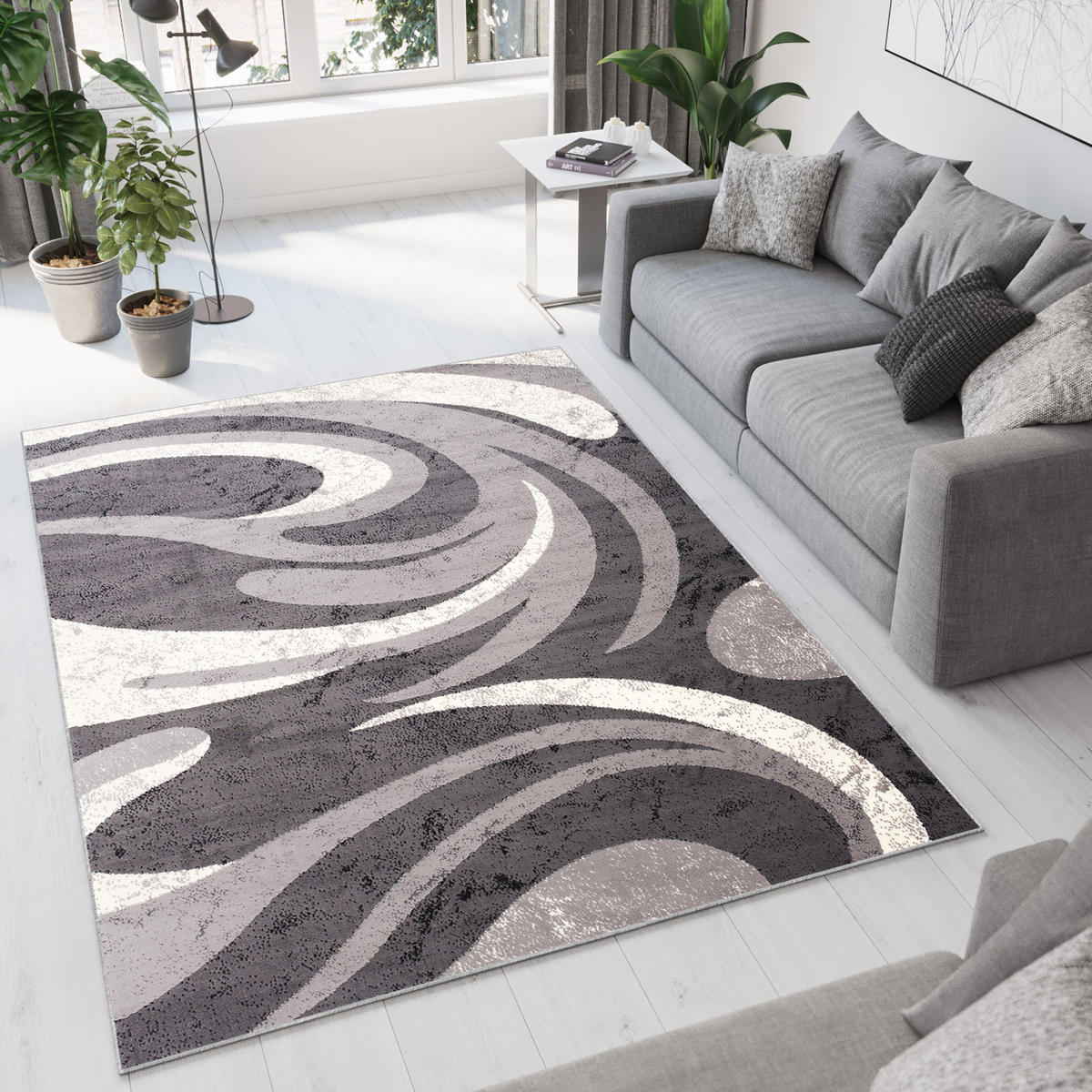 TEPPICH DREAM Grau 250/350 cm - Grau, Textil (250/350cm) - Tapiso
