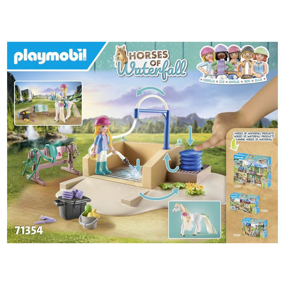 SPIELSET Isabella - Blau, Kunststoff (8/28/39cm) - Playmobil