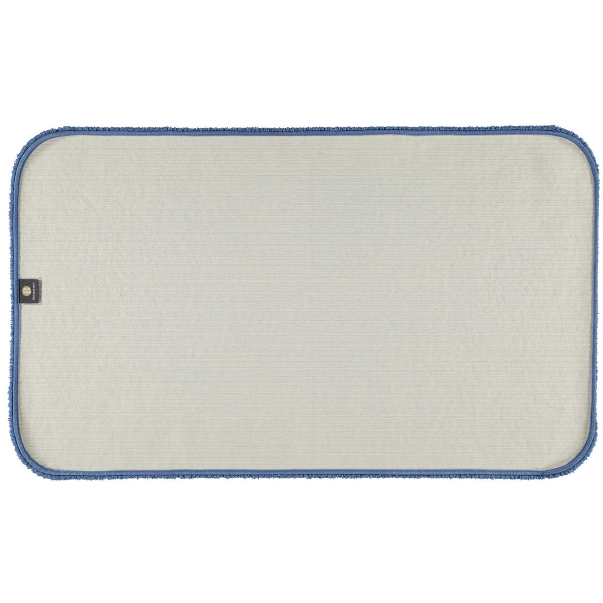 BADTEPPICHE ASPECT AQUA - 78 - Blau, Textil (70/120cm) - Rhomtuft