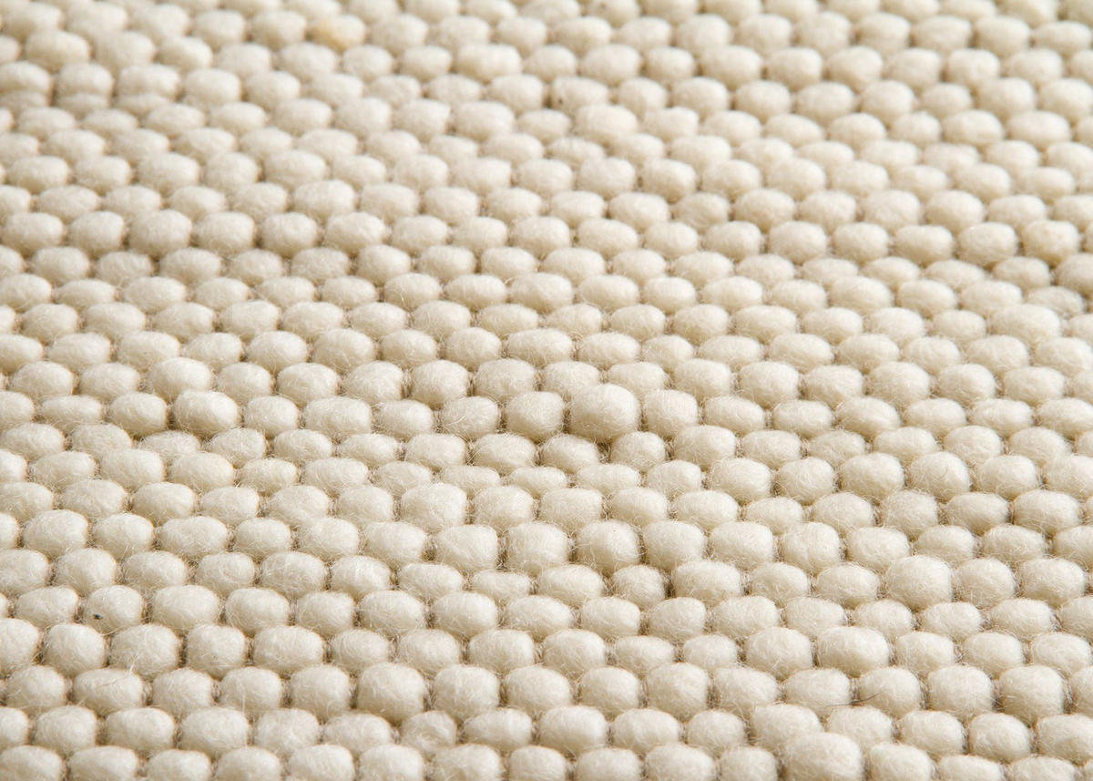 HANDWEBTEPPICH 250/250 cm Gabun - Creme, Naturmaterialien (250/340cm) - Steffensmeier