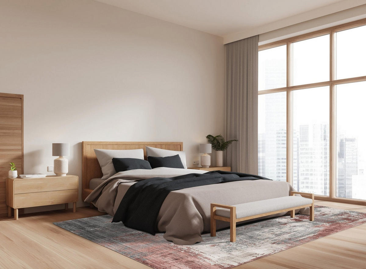 TEPPICH Design mehrfarbig - Multicolor, Textil (120/160cm) - AFK Living