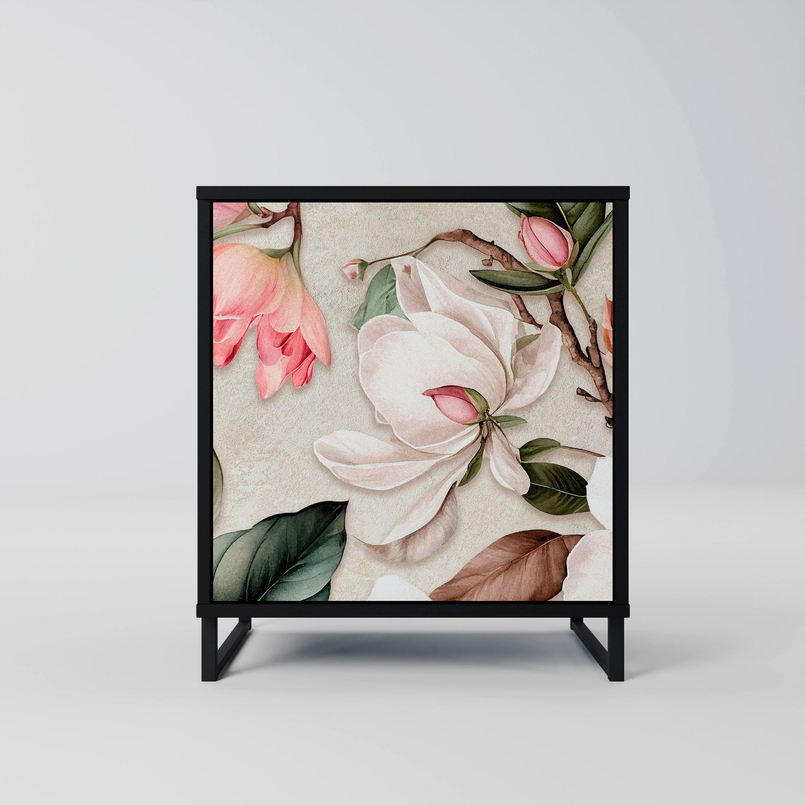 SpaceRebels Sideboard Schwarz 57.5x67.5x42 cm