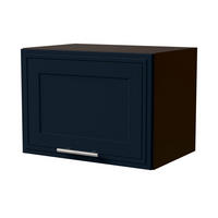 KLAPPHÄNGESCHRANK Salo W4B/50 Lava / Indigo Matt 50 / 32,5 / 36cm - Dunkelgrau/Dunkelblau, Holz/Holzwerkstoff (50/36/32.5cm) - Feldmann-Wohnen
