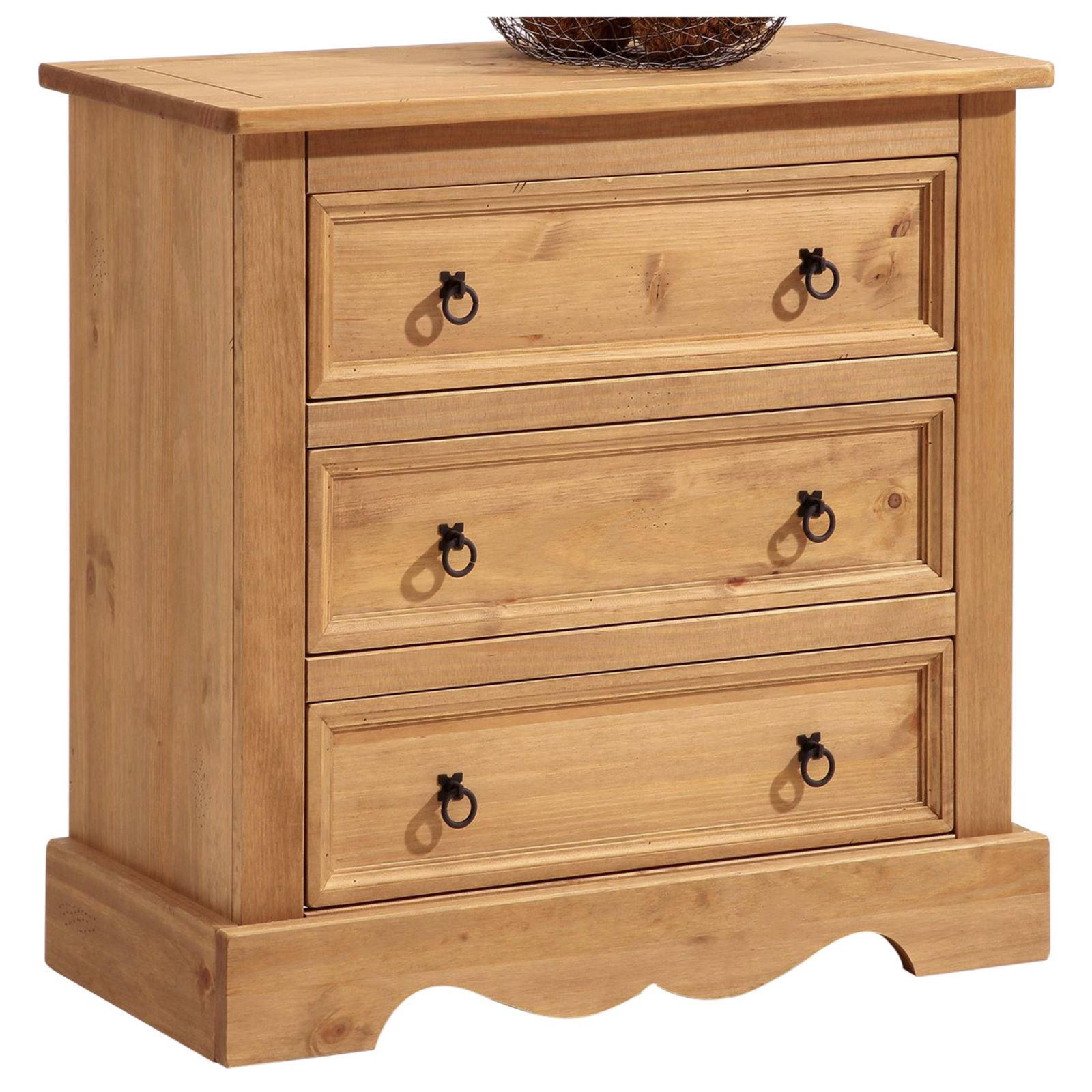 KOMMODE TEQUILA - Braun, Holz (88/86/44cm) - IDIMEX