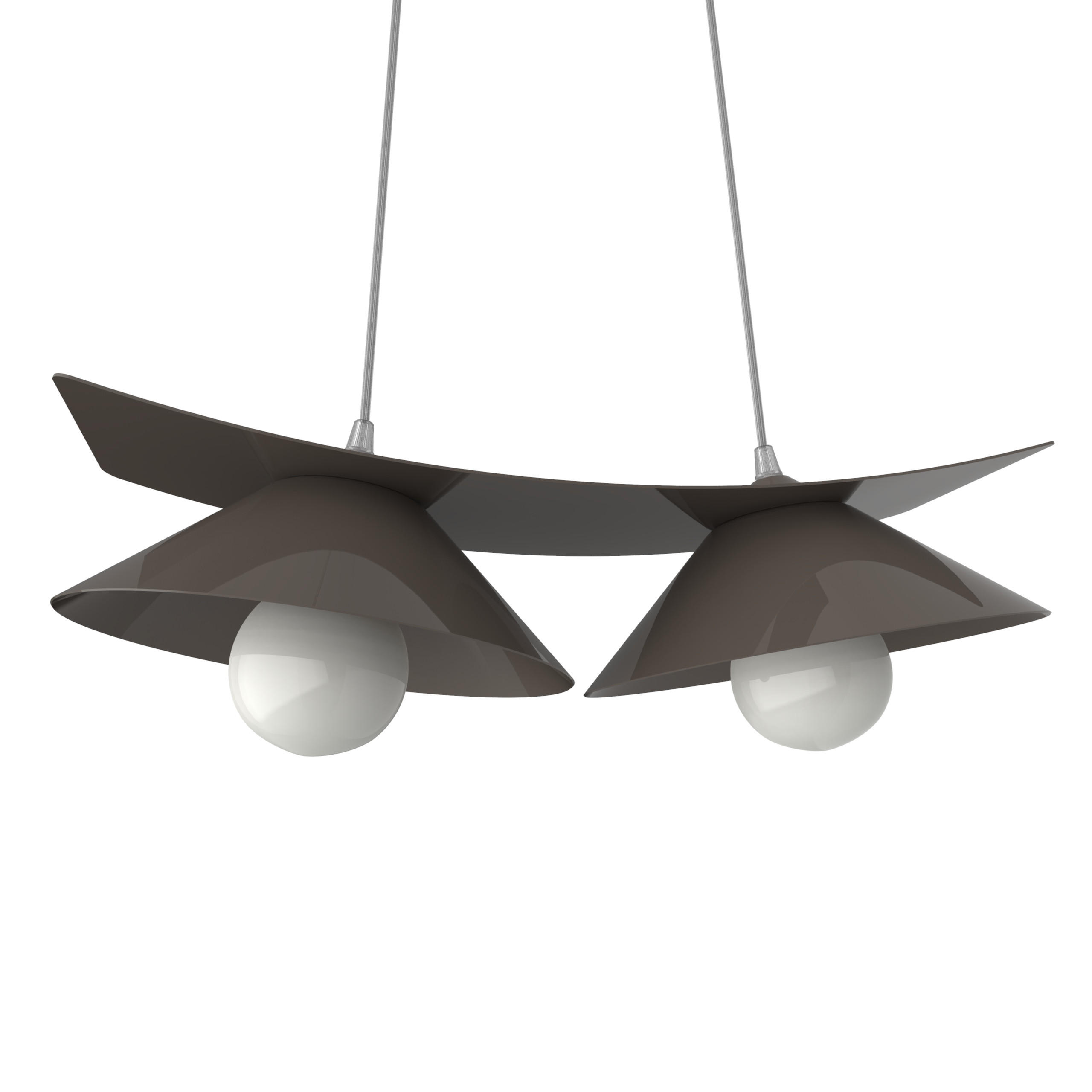 HÄNGELEUCHTE - Graubraun, Metall (70/25/16cm) - Lumicom