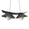 HÄNGELEUCHTE - Graubraun, Metall (70/25/16cm) - Lumicom