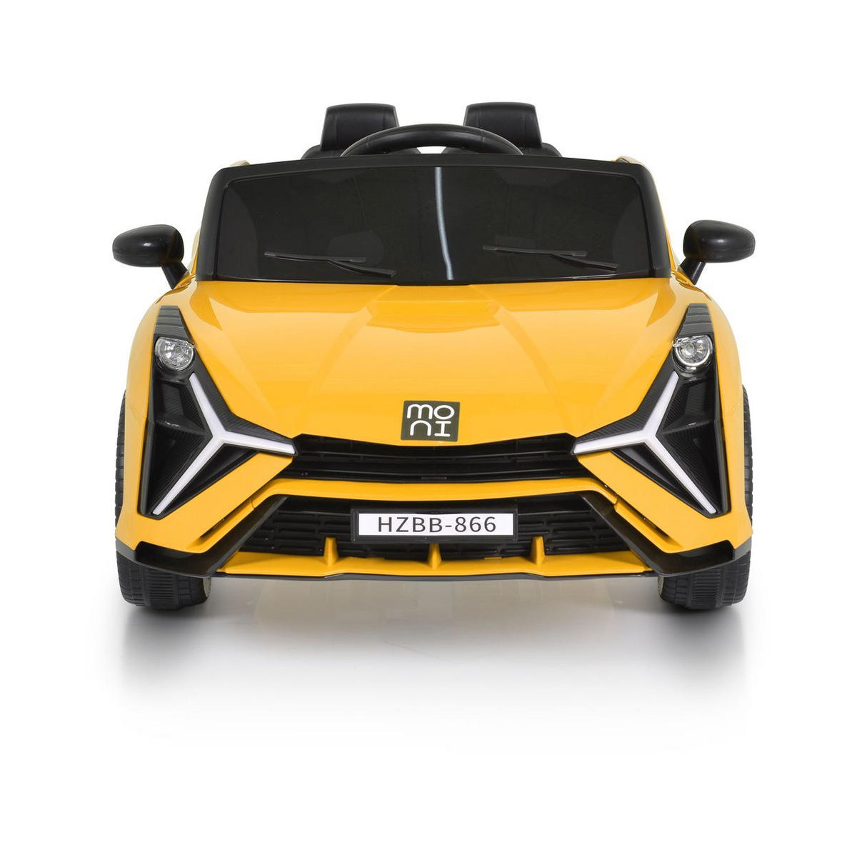 ELEKTROAUTO Dakota Musikfunktion gelb Fernbedienung Sicherheitsgurt MP3 - Gelb, Kunststoff (106/54/31cm) - Moni