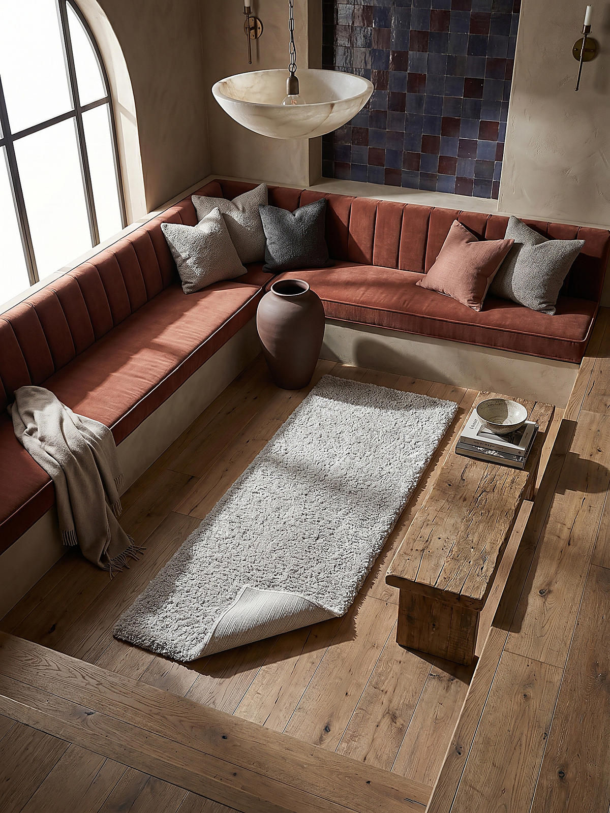 TEPPICH Hochflor Shaggy-Design, teddyweich LYNE, Grau 60x230 cm - Grau, Textil (230/60cm) - KADIMA DESIGN