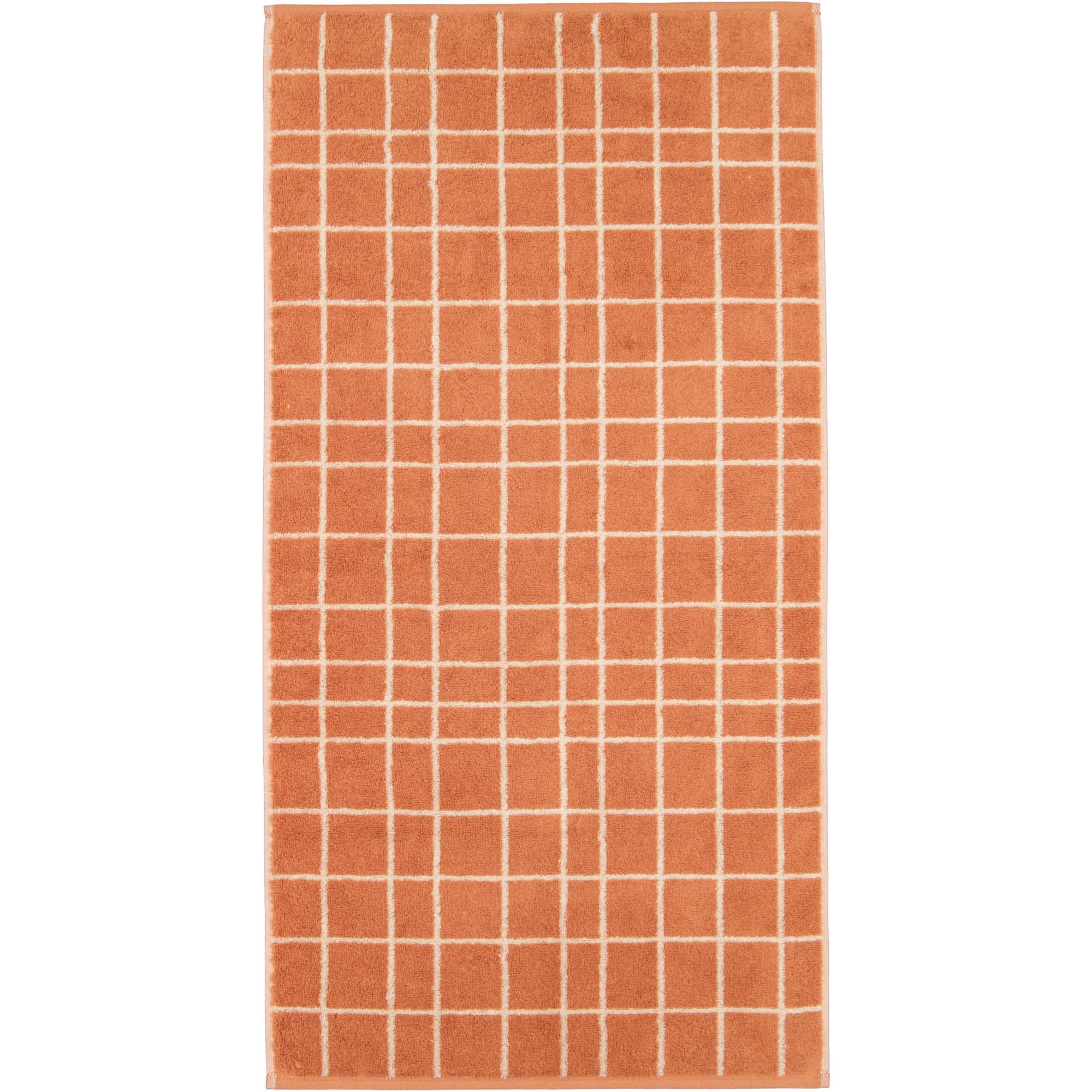 HANDTÜCHER ATELIER ALLOVER 6241 KUPFER - 33 - Orange, Textil (50/100cm) - Cawoe