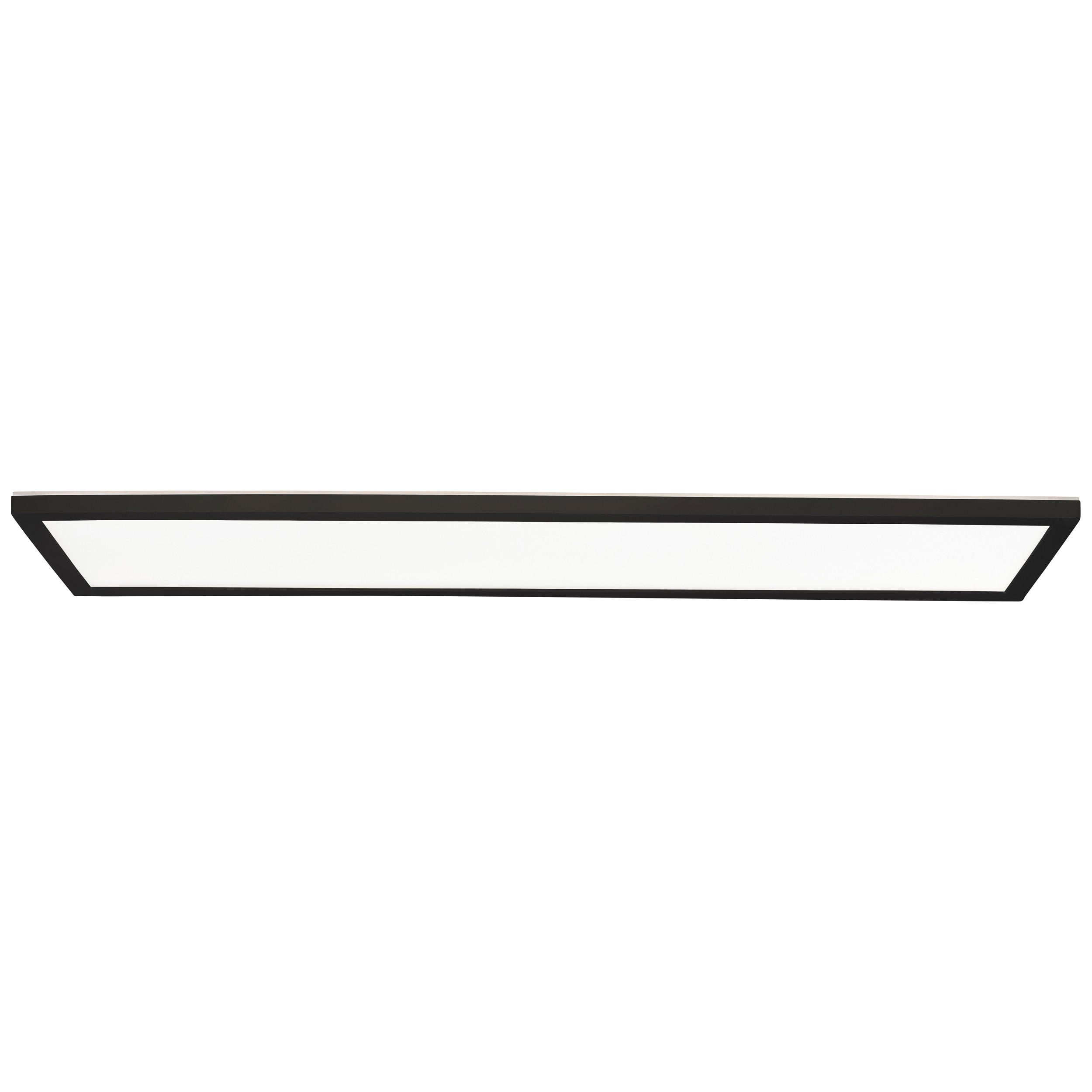 Brilliant Deckenaufbau-Paneel Schwarz 96x4.2x25 cm